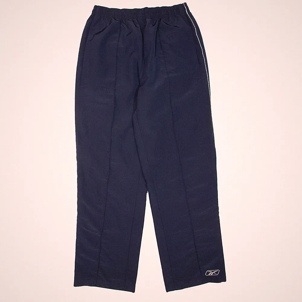 REEBOK Herren Trainingshose Blau Gerade W30 L33