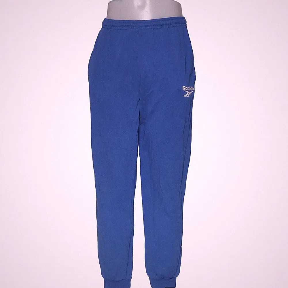 Reebok, Jogginghose, Größe: L, Blau, Einfarbig, Sweat, Herren #Qq4