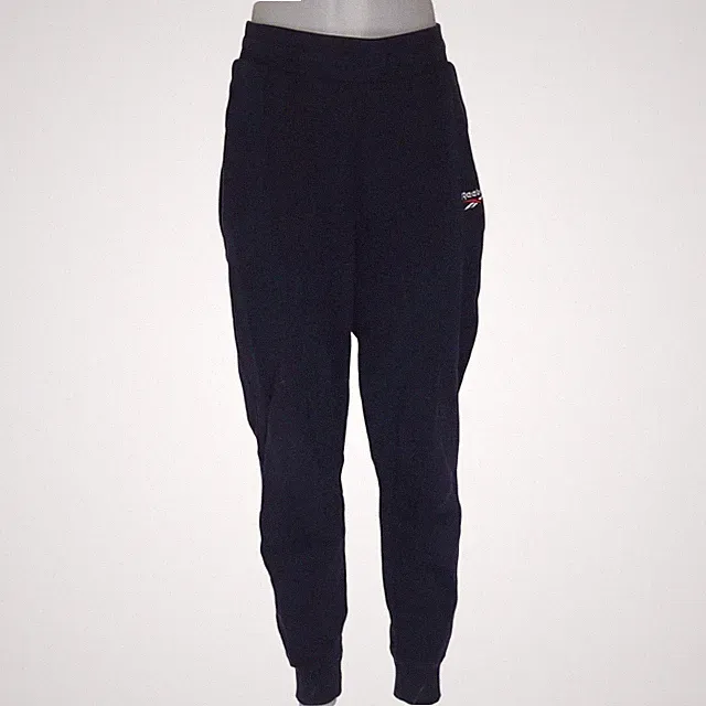 Reebok, Jogginghose, Größe: M, Blau, Baumwolle/Elasthan, Einfarbig, Sweat #4bI