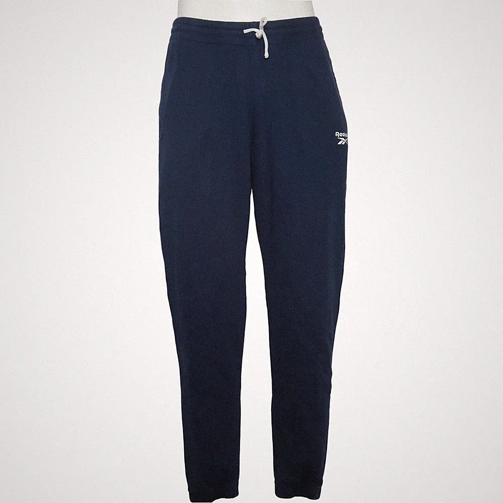 Reebok, Jogginghose, Größe: M, Blau, Baumwolle/Polyester, Einfarbig, Sweat #bLg