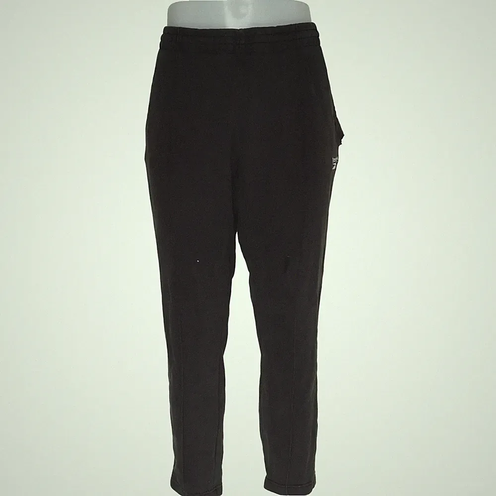 Reebok, Jogginghose, Größe: XL, Schwarz, Baumwolle, Einfarbig, Herren #qG5