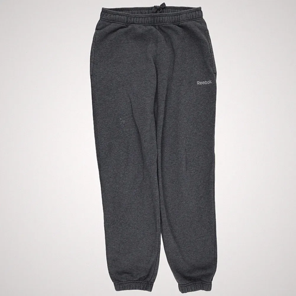 Reebok Jogginghose Herren dunkelgrau Gummibund Größe M