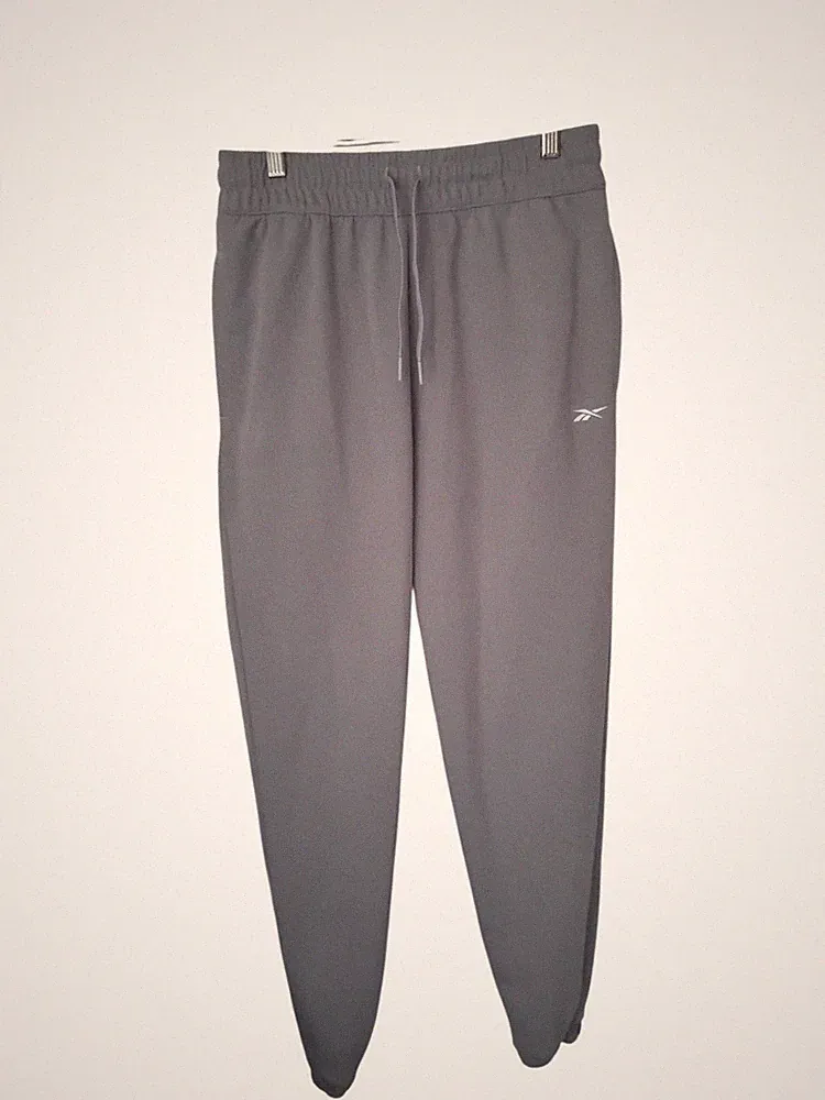 Reebok Jogginghose Herren grau, weich bequem, Größe M