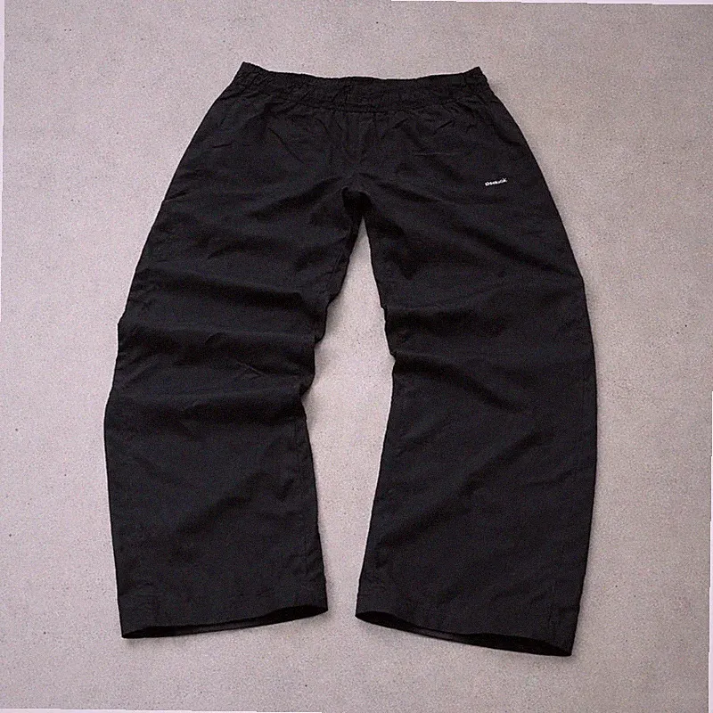 Reebok Nylon Track Pants Embroidered Logo (XL)