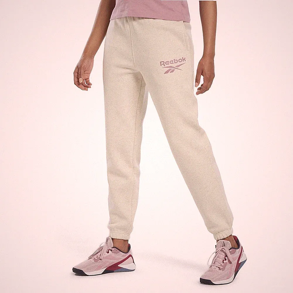 Reebok RI BL Fleece Pant Hose Damen Jogginghose beige 17651