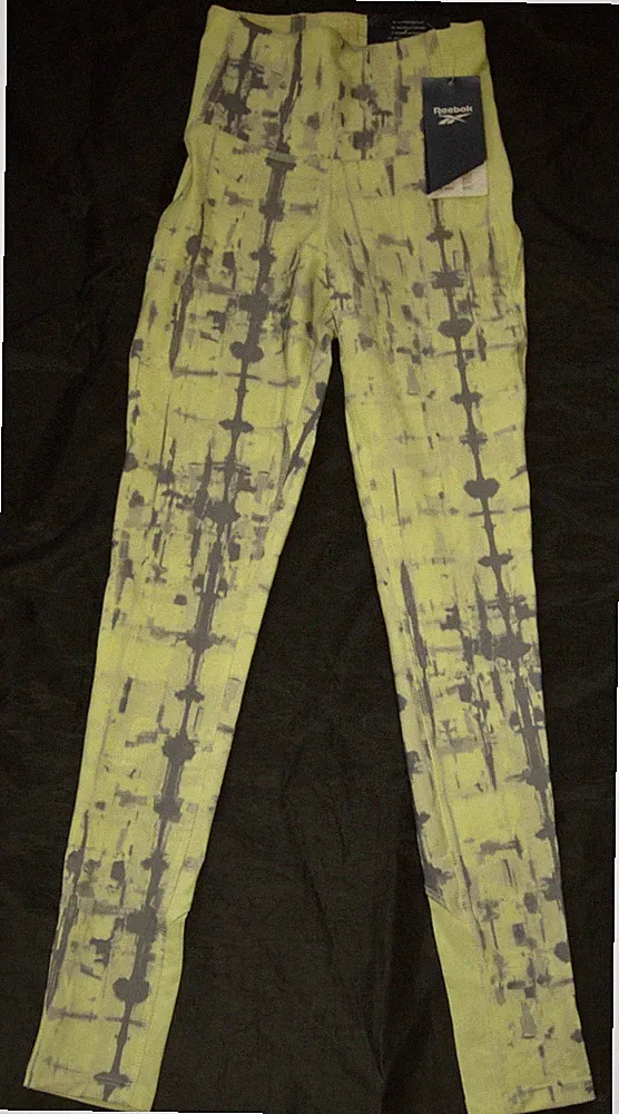 Reebok Stretch Leggings Hose 2XS 32 34 NEU