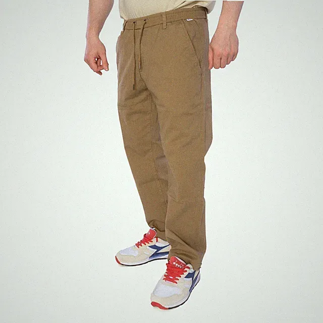 Reell Reflex Loose Chino Hose Herrenhose mit Bund dark sand 17388