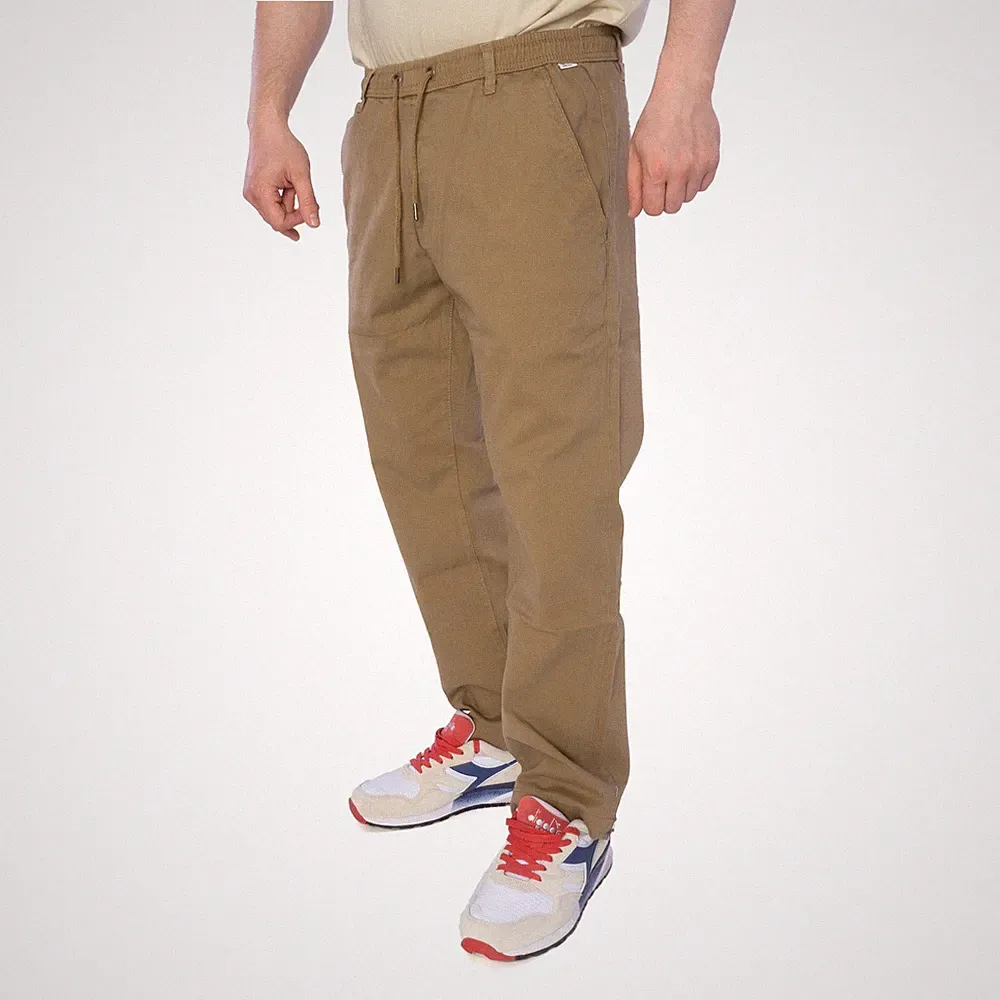 Reell Reflex Loose Chino Hose Herrenhose mit Bund dark sand 17388