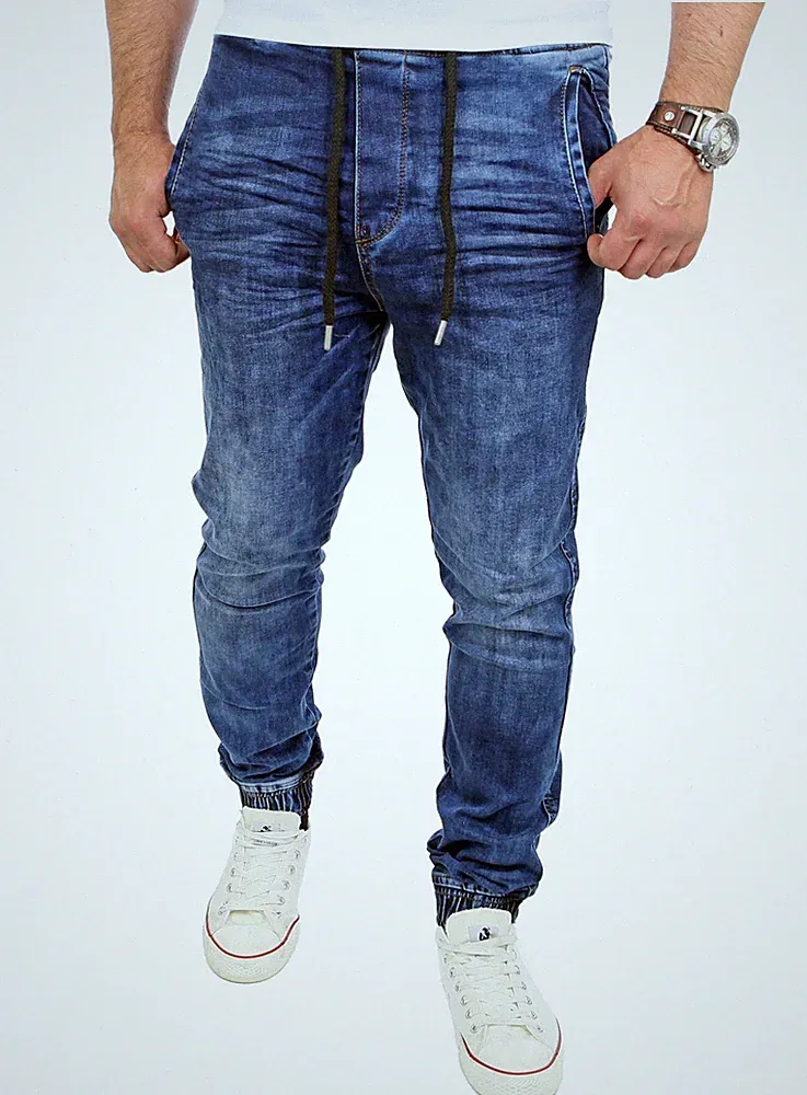 Reslad Casual Style Jeans-Herren Slim Fit Männer-Hose Jogging-Hose RS-2071