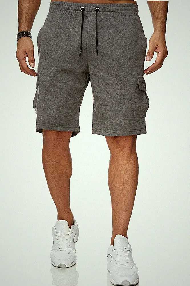 Reslad Kurze Hose Herren Cargo Bermuda Shorts Jogginghose Sport-Hose RS-5069