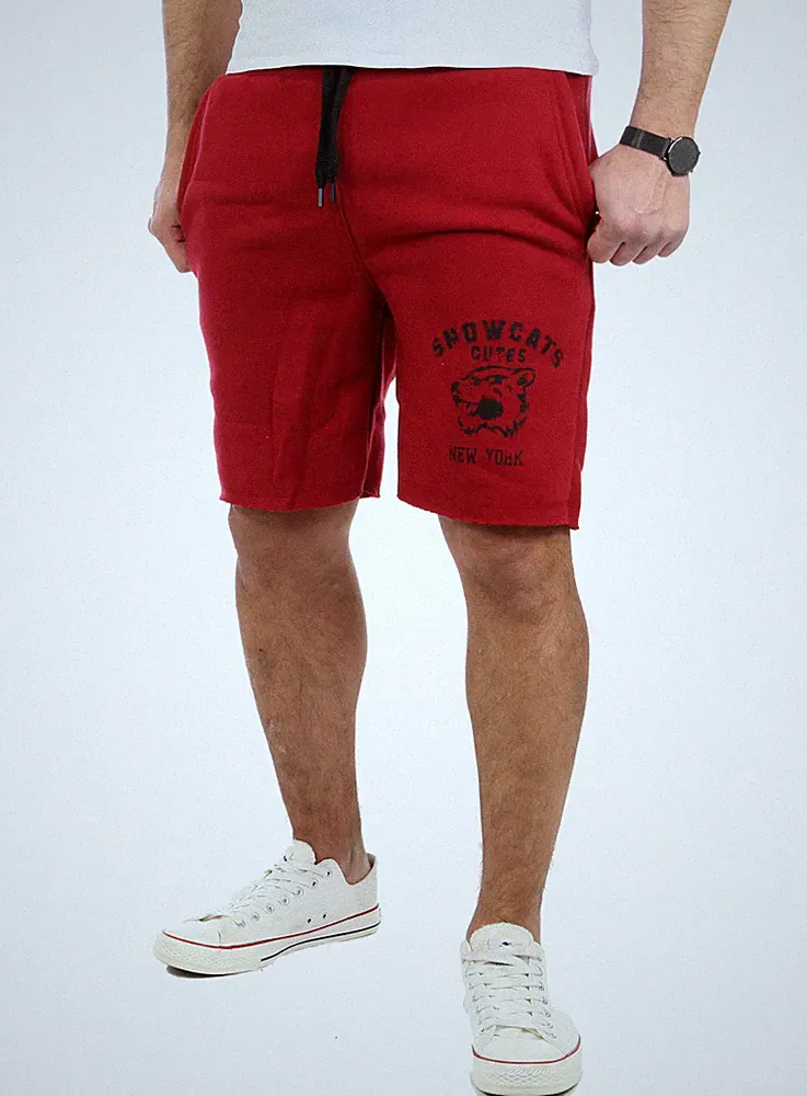 Reslad Kurze Hose Herren Print Jogginghose Kurz Shorts Männer Sport-Hose RS-5067
