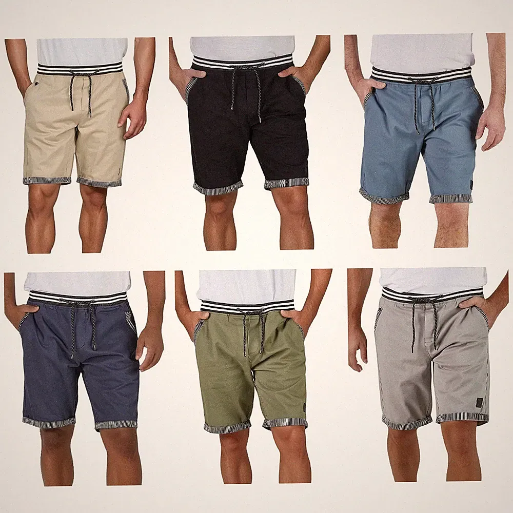 riverso Kurze Hosen Herren Regular Fit RIVAngelo Bermuda Shorts Sommer