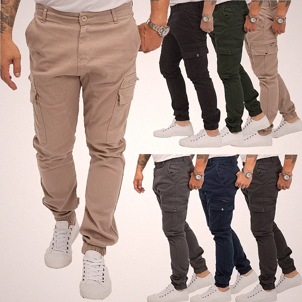 Rock Creek Herren Cargohose Chino Hose Herrenhose Seitentaschen Chinos RC-2189