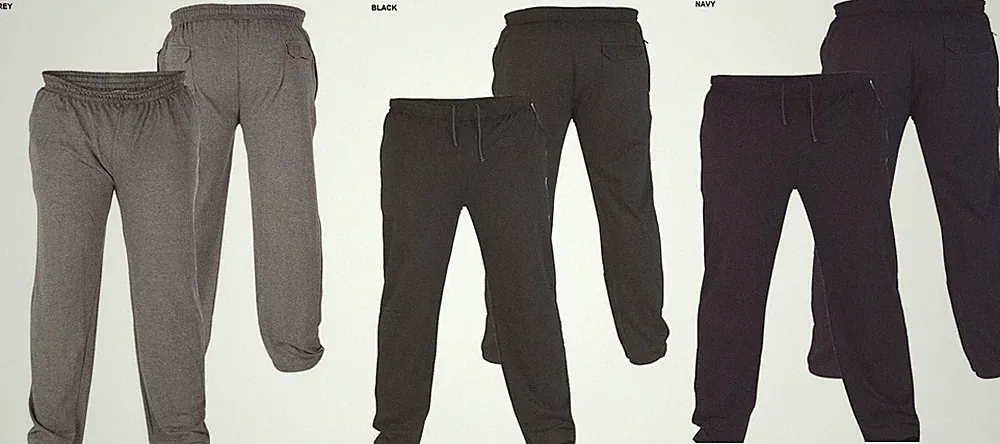 Rockford Leichtgewicht Fleece Jogginghose (Rory) Größe 1XL-8XL, 3 Optionen