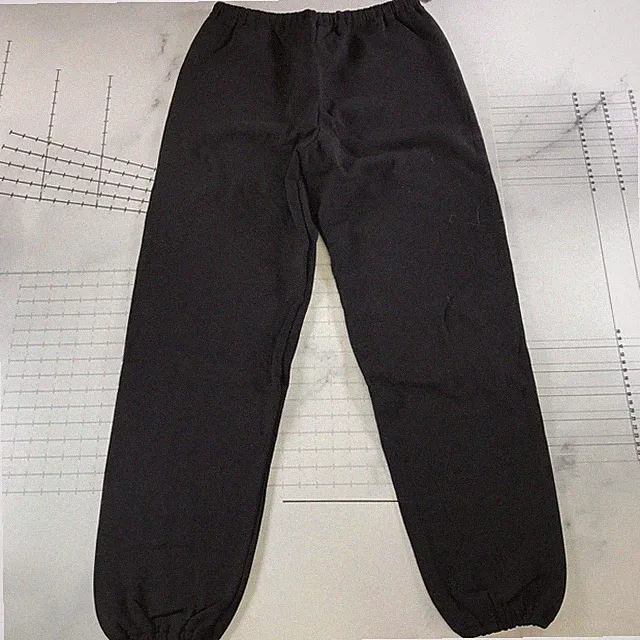 Russell Athletic Sweatpants Herren XL Schwarz Fleece Kordelzug Elastischer Bund
