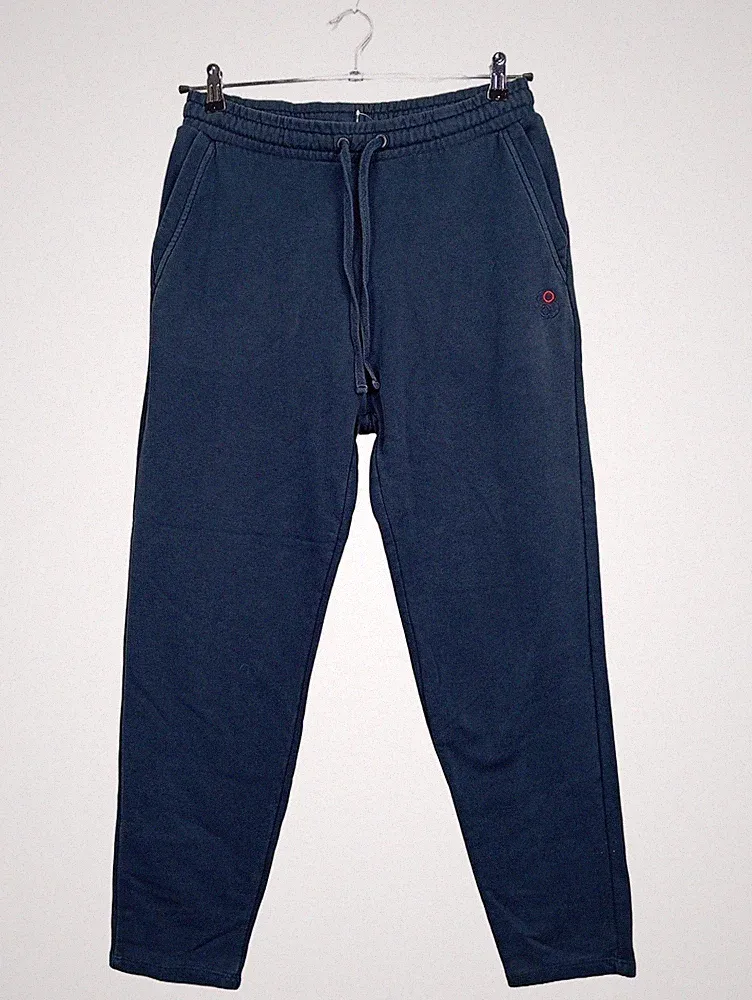s.Oliver Jogginghose Herren Gr. 38/M Blau Baumwolle Sweatpants
