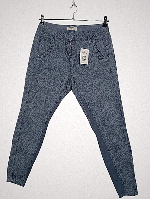 Sandwich Jogginghose Gr. 42 grau Animal Print Lyocell
