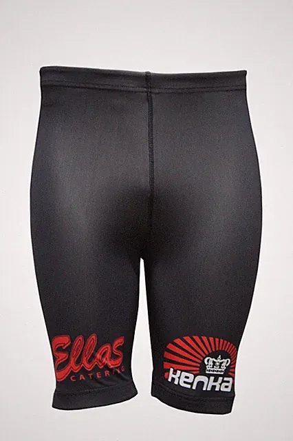 Schwarz Herren Sport Kompression Shorts Laufen Fitness Fitness Radfahren Training Unterseite