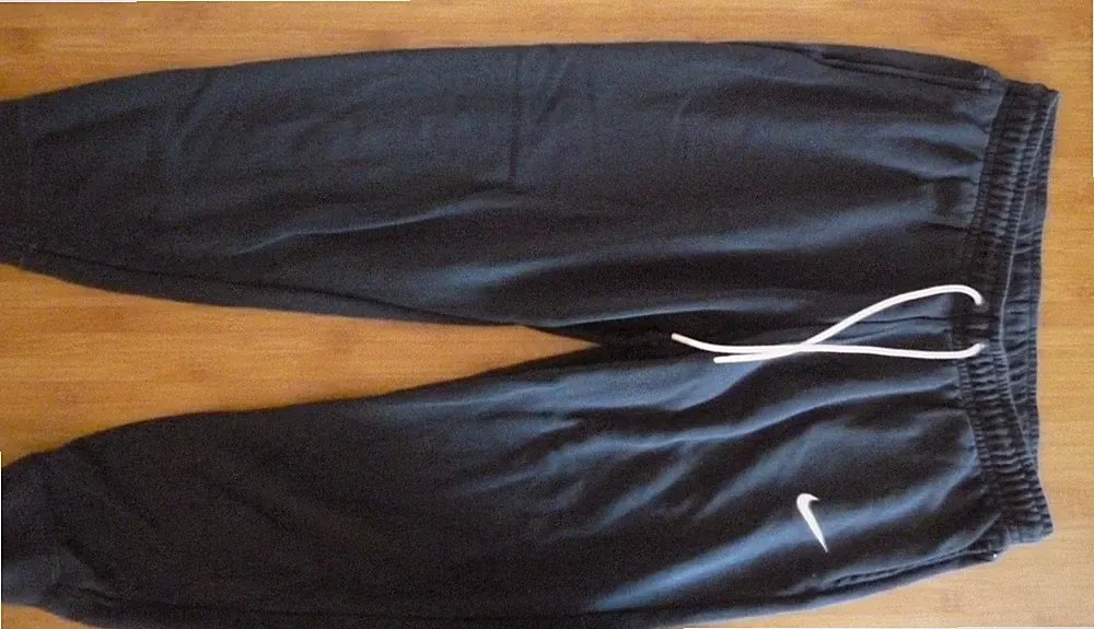 schwarze Damen Jogginghose / Sweathose Gr. L von Nike - 80% Baumwolle