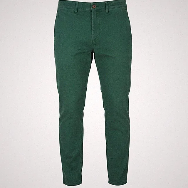 SCOTCH & SODA Coleby Herren Chino Hose W29/L32 Grün Slim Relaxed Baumwolle