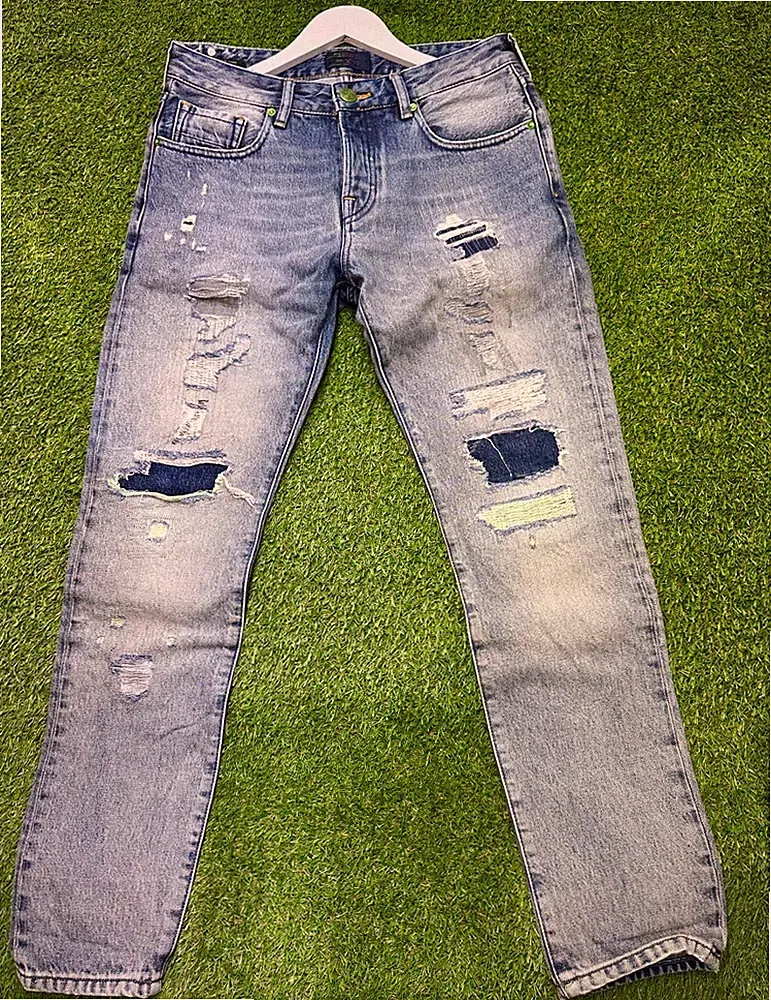 Scotch & Soda Lot XXX 22 Jeans/ W29 L30/ Blau/ Ripped/ Designer/ Ladenpreis 250€