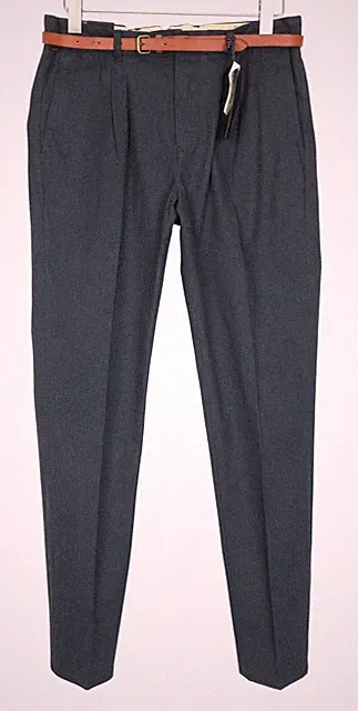 SCOTCH & SODA Stuart Herren Hose W31/L34 Slim Fit Grau Melange