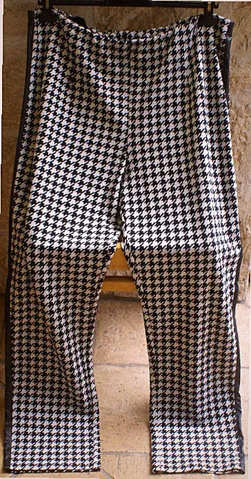 SEEYOU Hose Jogging Style stretch schwarz weiß Gr. 50 NEU NP 99,99 €