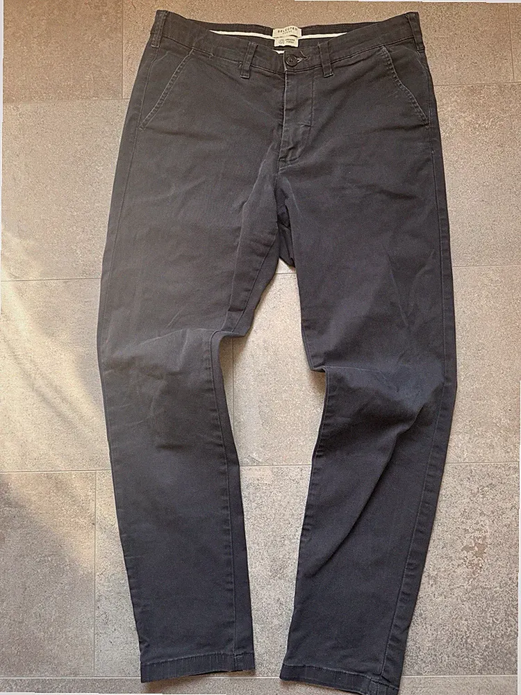 Selected Homme | Navy Chino Hose | Slim Fit | Baumwolle | Casual | Old Money
