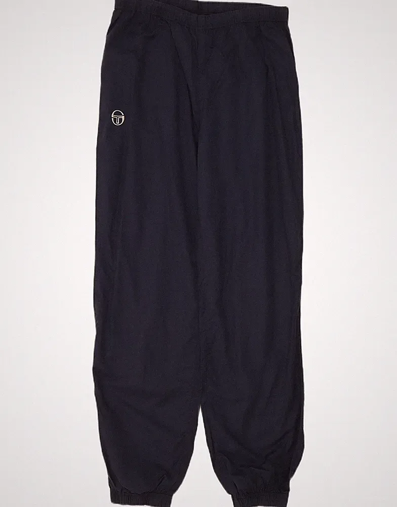 Sergio Tacchini Herren Jogginghose Freizeithose IT 50 Large W34 L33 Navy Blau CG06