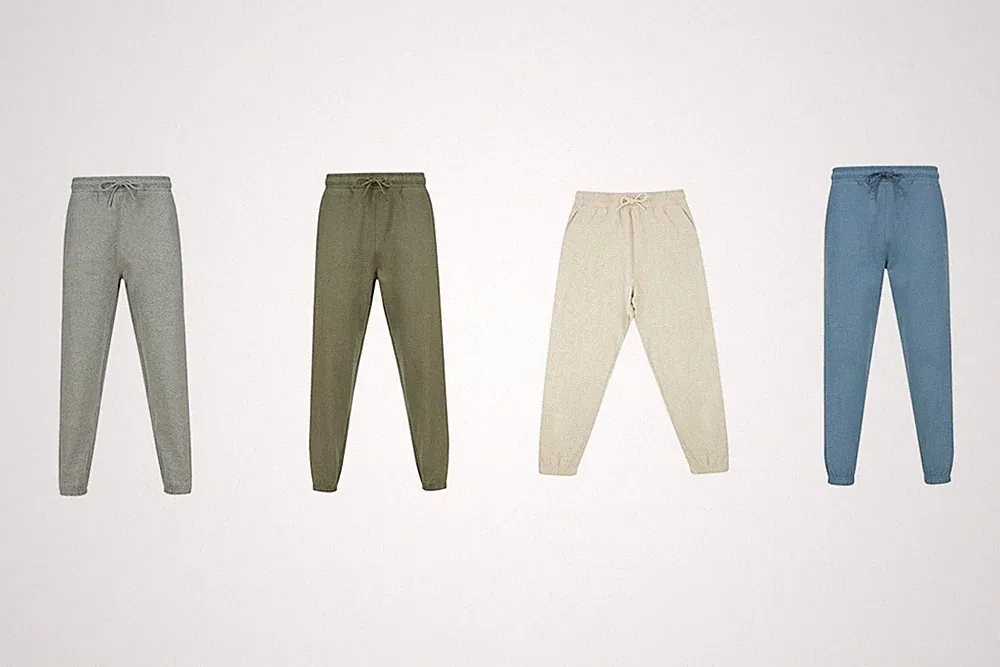 SF Men Unisex Sustainable Fashion Cuffed Joggers Jogginhose Freizeithose