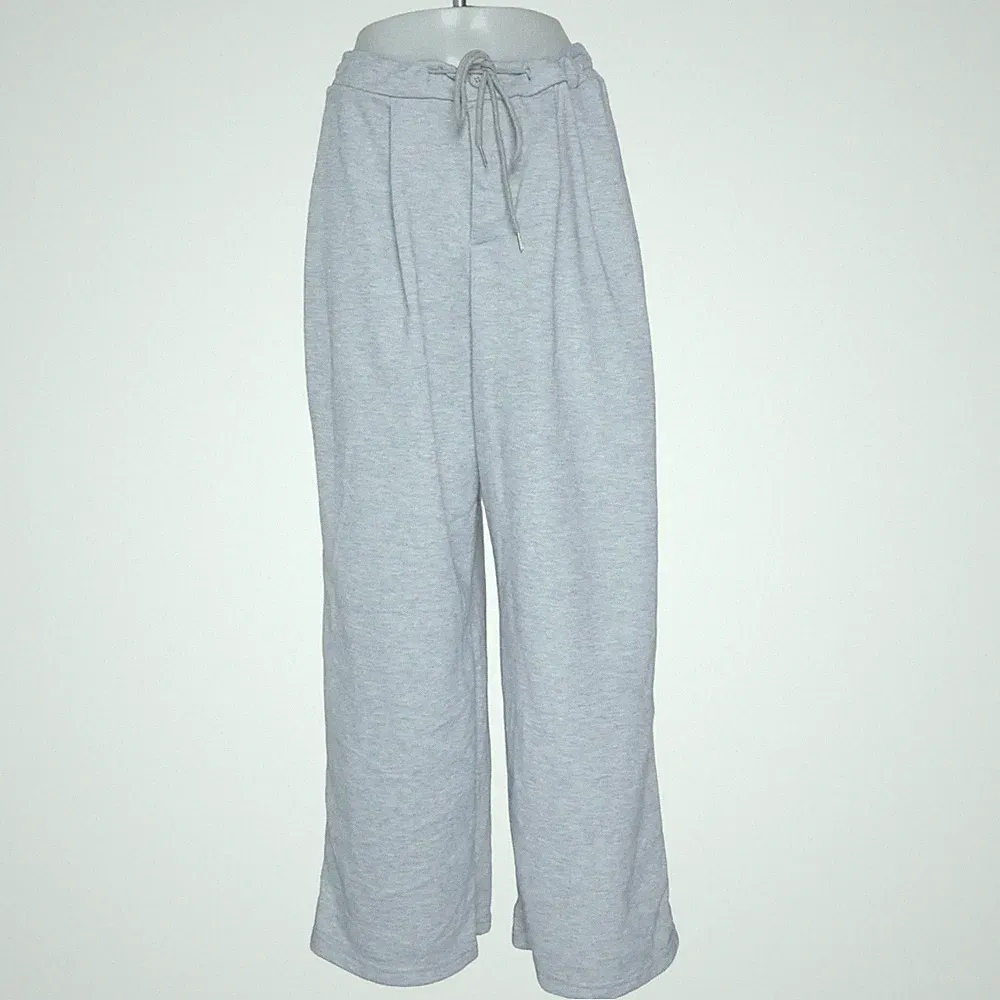 Shein Curve, Jogginghose, Größe: 0XL, Grau, Polyester, Einfarbig, Sweat #nax