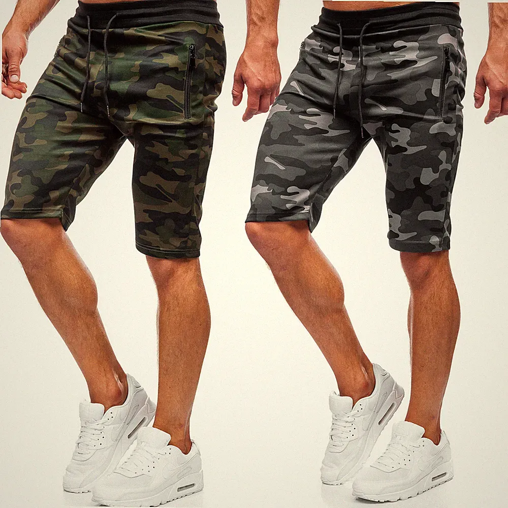 Shorts Bermudas Kurzhose Sporthose Jogging Kurze Camo Army Herren BOLF Fitness