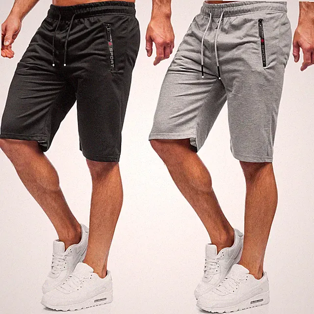 Shorts Bermudas Sporthose Kurze Kurzhose Fitness Unifarben Herren BOLF Jogging