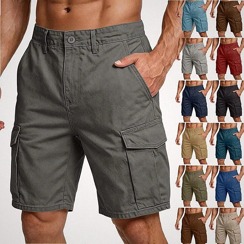 Shorts Herren Kurze Hose Chino Jogging Herren Chinoshorts Bermuda Cargo Hose