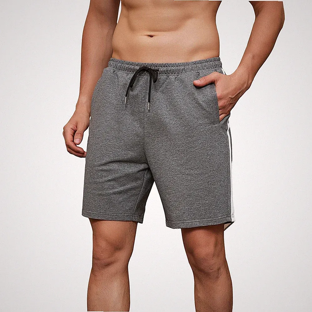 Shorts Herren Sportshorts Baumwolle Sommer Sporthose Kurz Jogginghose Trainin...