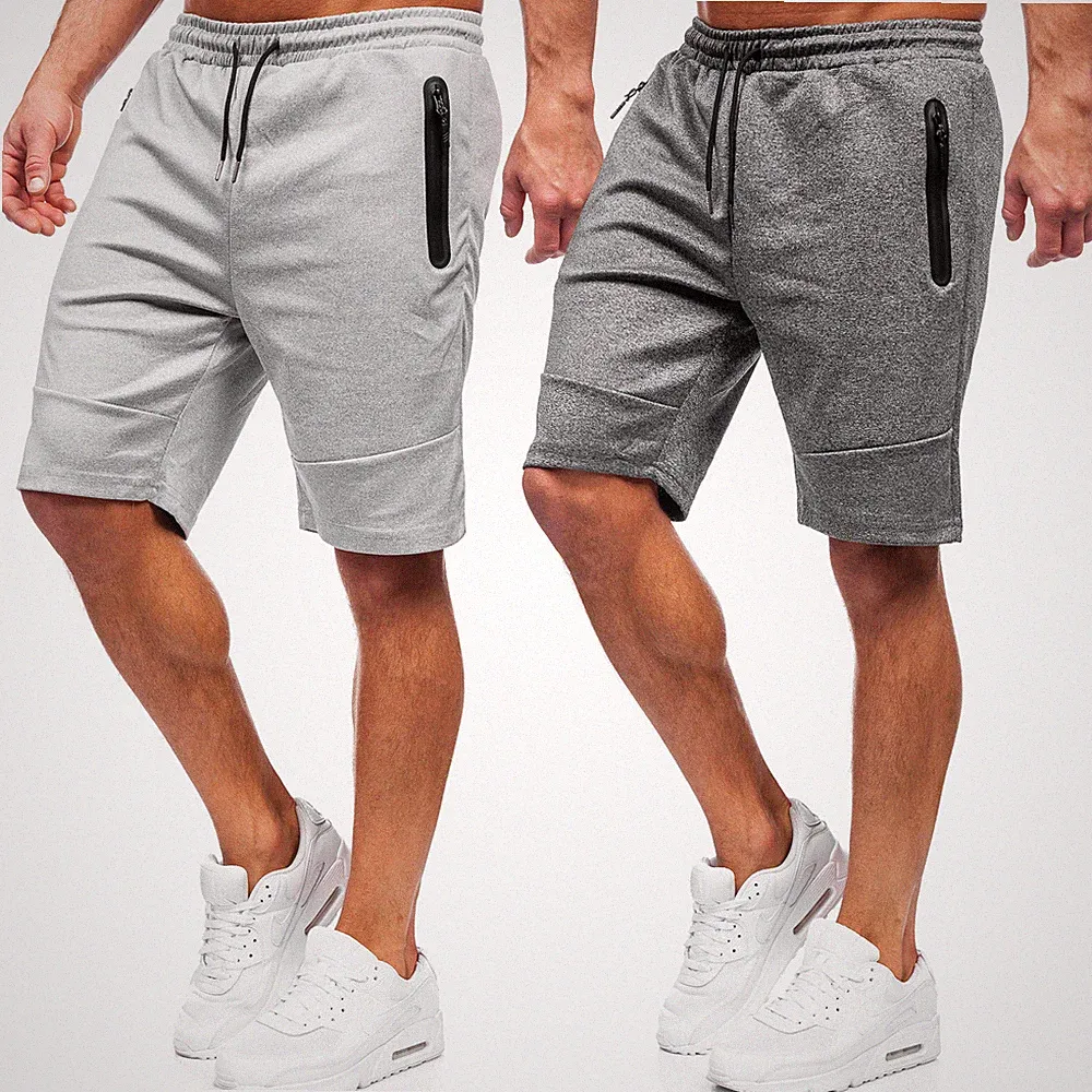 Shorts Kurzhose Bermudas Sporthose Kurze Fitness Jogging Herren BOLF Unifarben