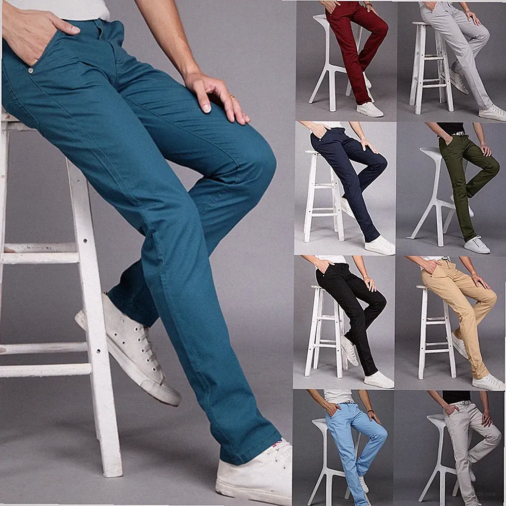 Slim Fit Freizeit Anzughose für Herren mit zeitlosem Stil und Komfort im Hinter