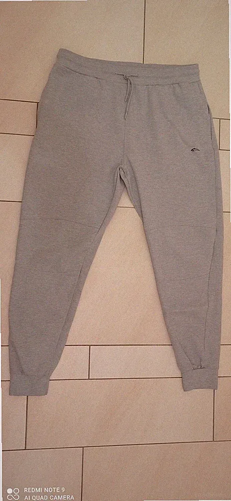 SMILODOX bequeme Herren Jogginghose Trainingshose Sporthose XXL (2XL) grau