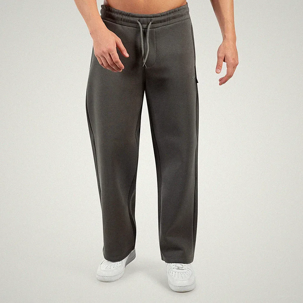 Smilodox Herren Jogginghose Brayan - Oversize Fit Hose mit Kordelzug