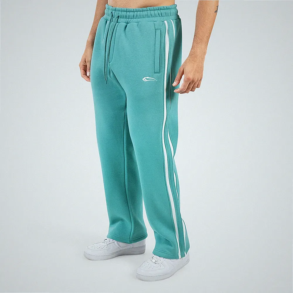 Smilodox Herren Jogginghose Yasin - Hose mit Kordelzug und Seitenstreifen