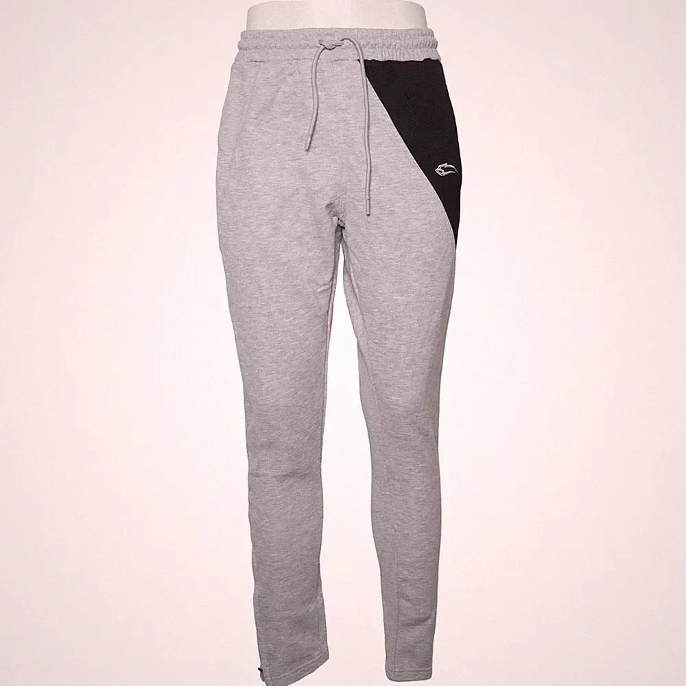 Smilodox, Jogginghose, Größe: L, Grau/Schwarz, Baumwolle/Polyester #KIQ