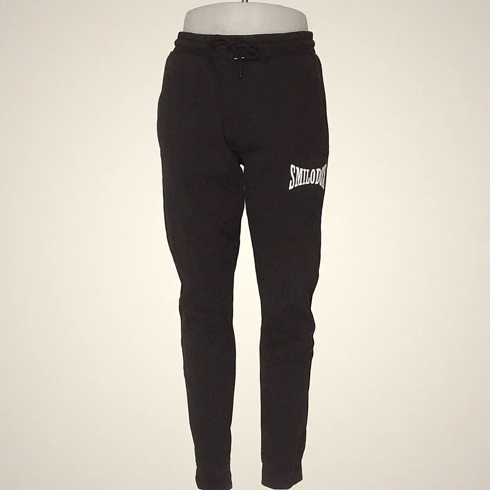 Smilodox, Jogginghose, Größe: M, Schwarz, Baumwolle/Polyester, Print #SJQ