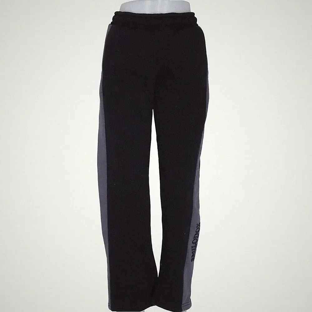 Smilodox, Jogginghose, Größe: S, Schwarz/Grau, Baumwolle/Polyester #Su6