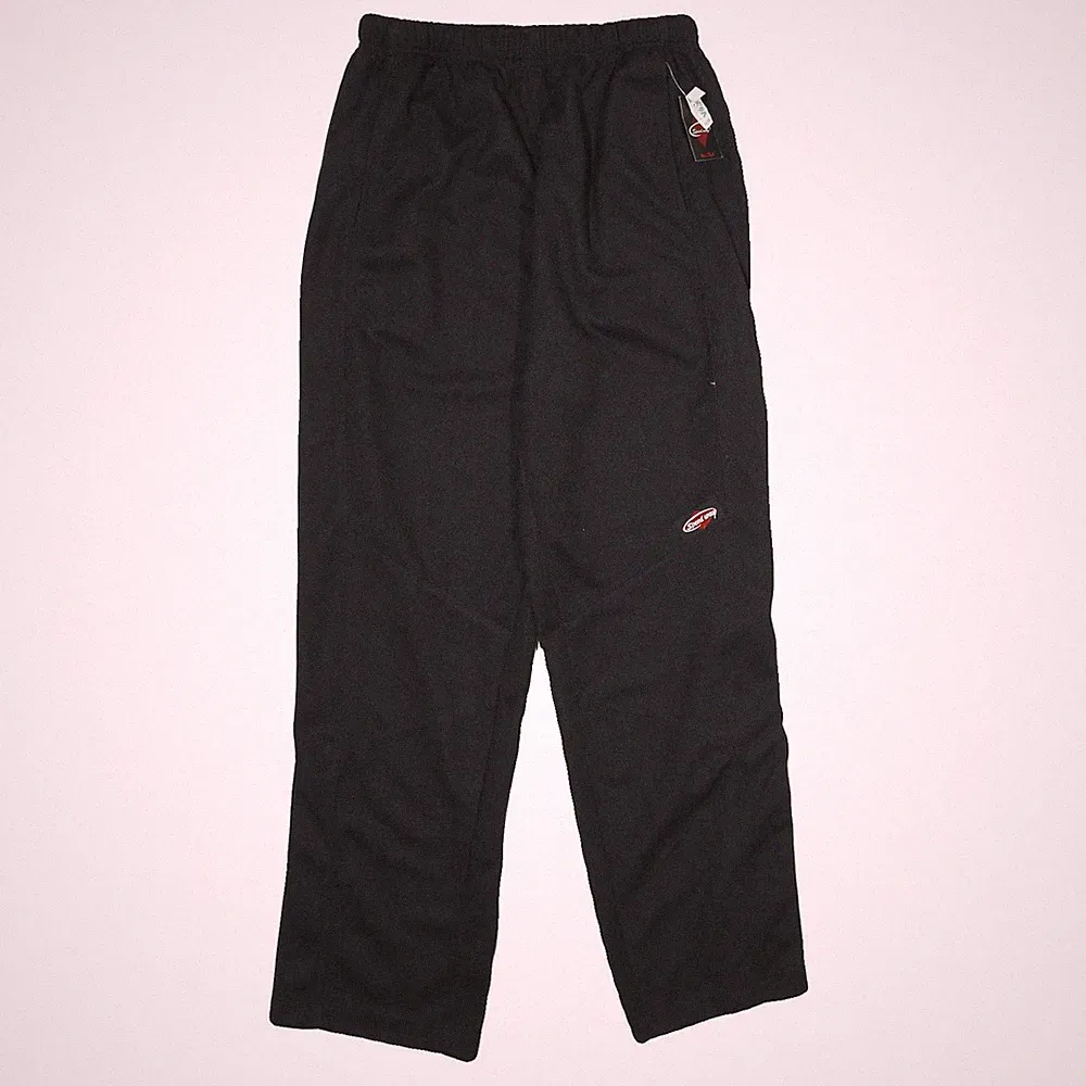 SPEEDWAY Herren Jogger Schwarz Regular Fit Gerade Bein Polyester W26 L34 L