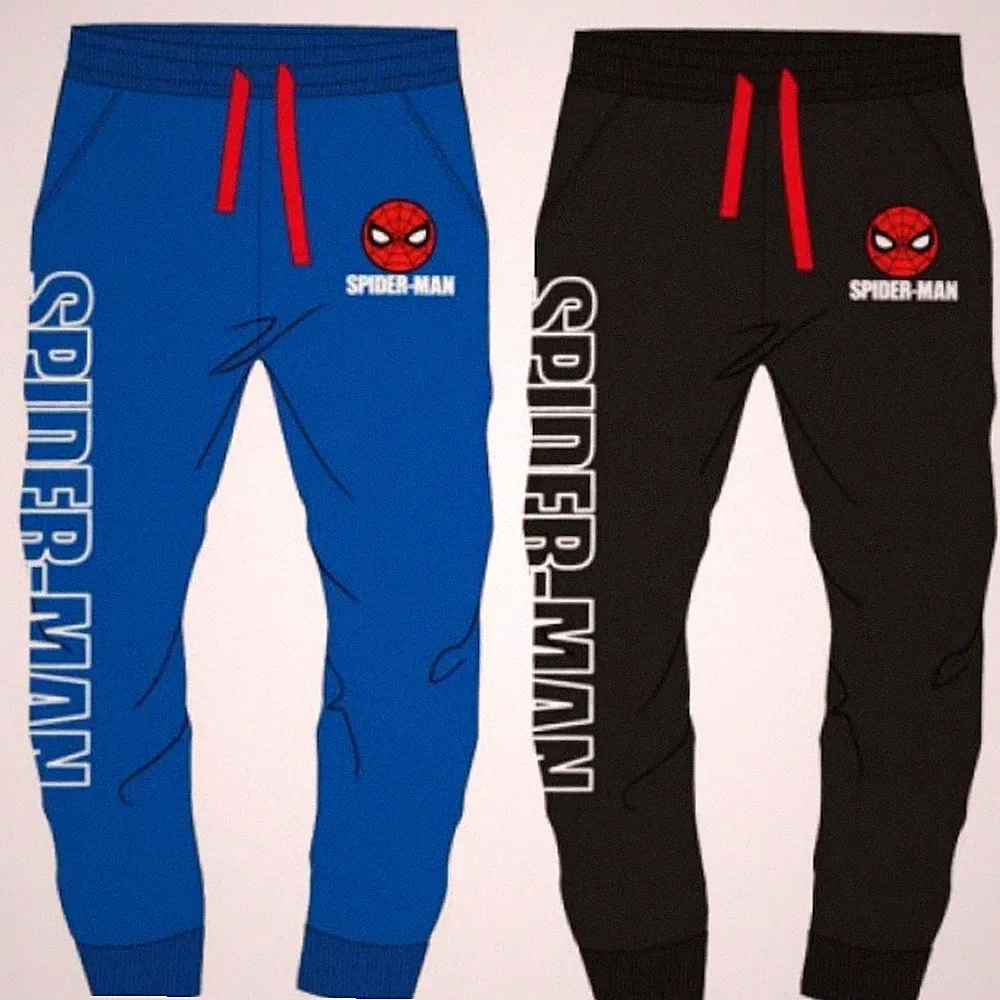 Spiderman Freizeit- / Jogging- Hose für Jungen schwarz, oder blau Größen 104-134