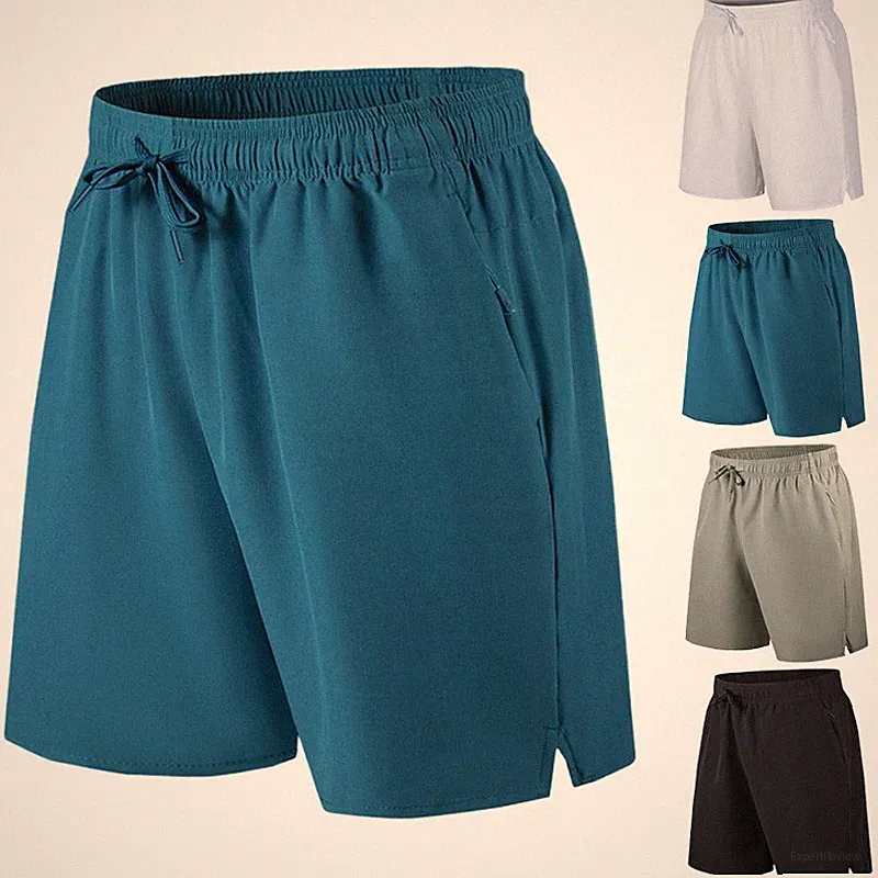 Sporthose Herren Kurz Hosen Sommer Shorts Laufhose Gym Jogginghose Mit Taschen