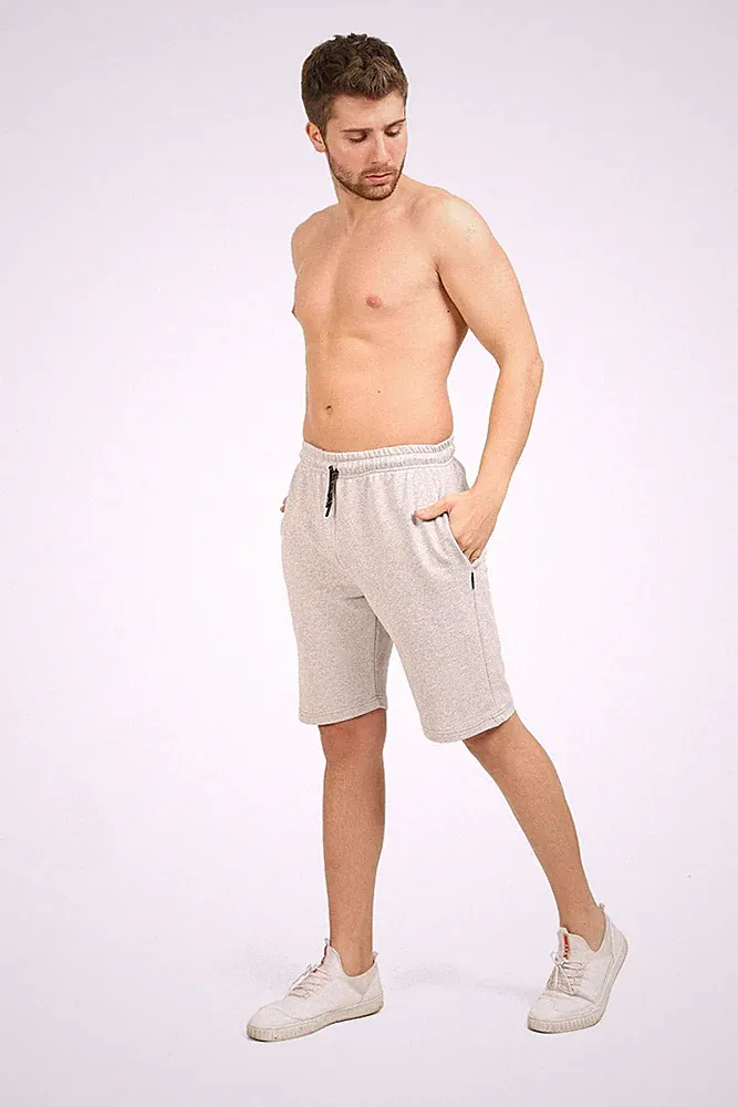 Sporthose Herren Kurz Jogging Laufshorts Baumwolle Sommer Fitness COMEOR