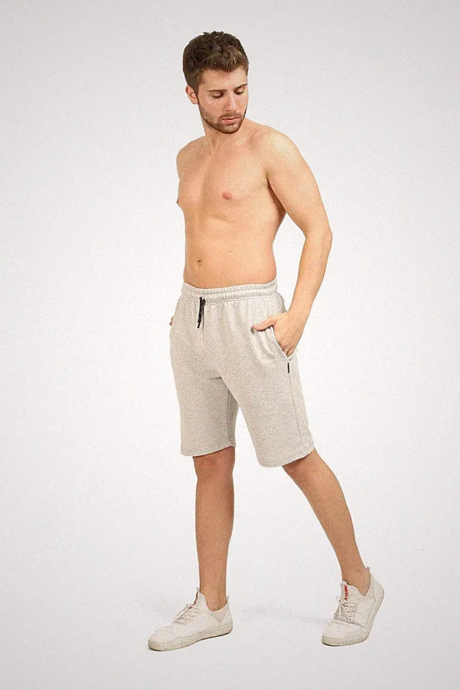 Sporthose Herren Kurz Jogging Laufshorts Baumwolle Sommer Fitness COMEOR