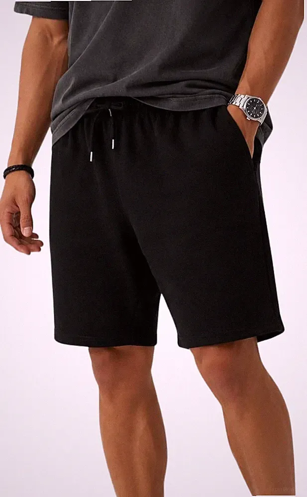 Sporthose Herren Kurz - Kurze Hosen Herren, Laufshorts Männer Sommer Baumwolle J