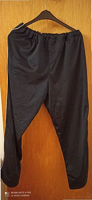 Sporthose Herren lang.Reebok,neu 2XL.100% Polyester.Blau.
